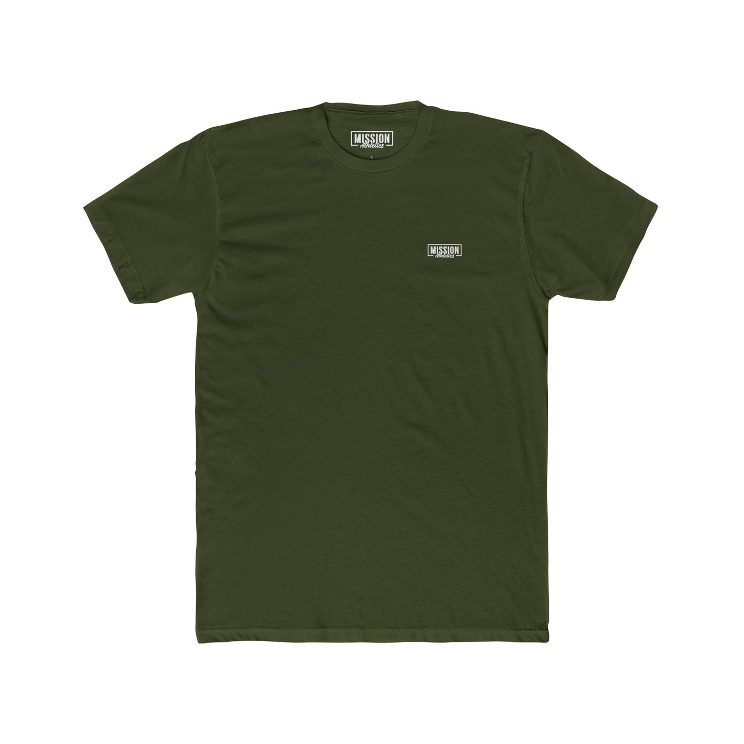 Cotton Logo Tee - Military Green