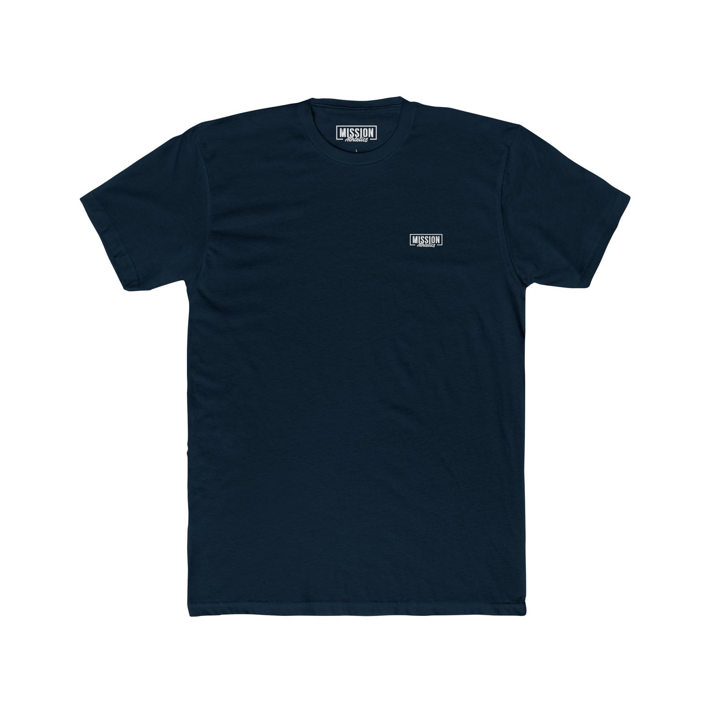 Cotton Logo Tee - Blue