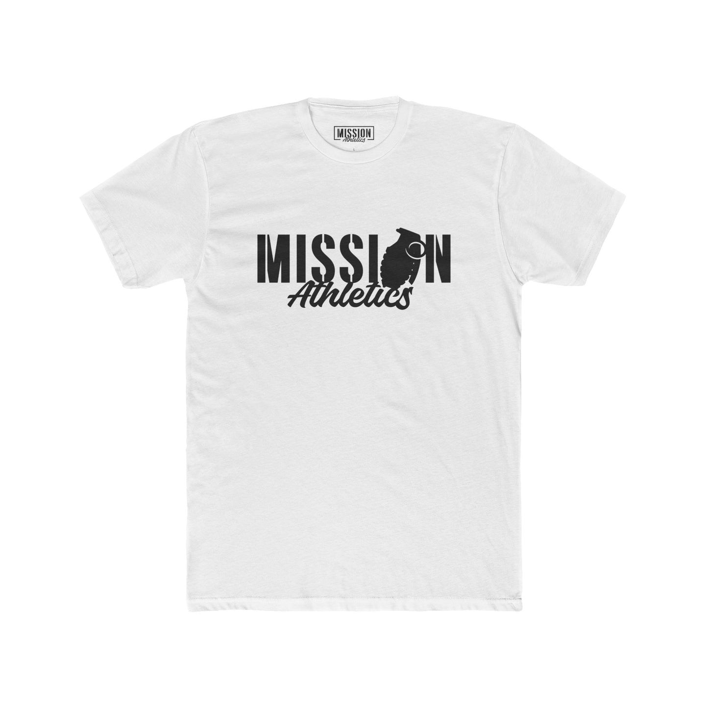 Large Grenade Logo Tee - White