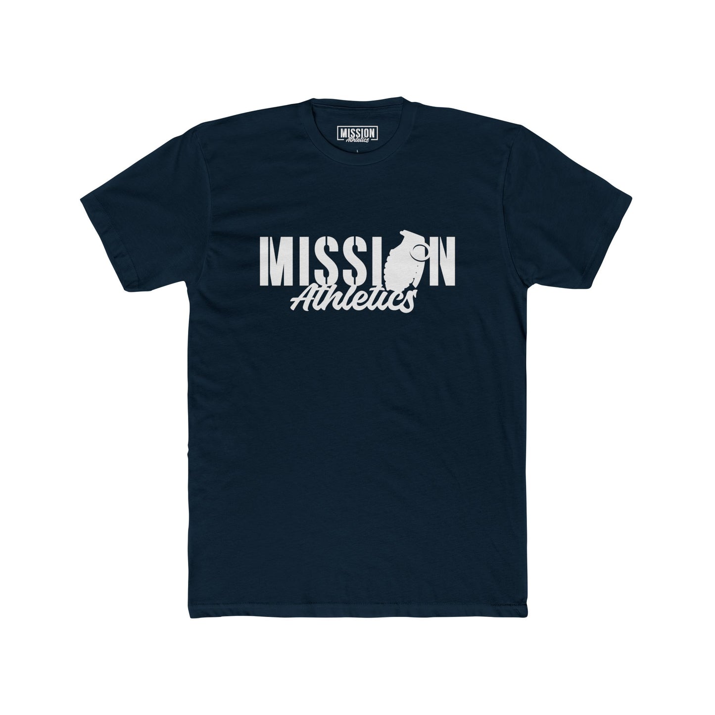 Large Grenade Logo Tee - Blue