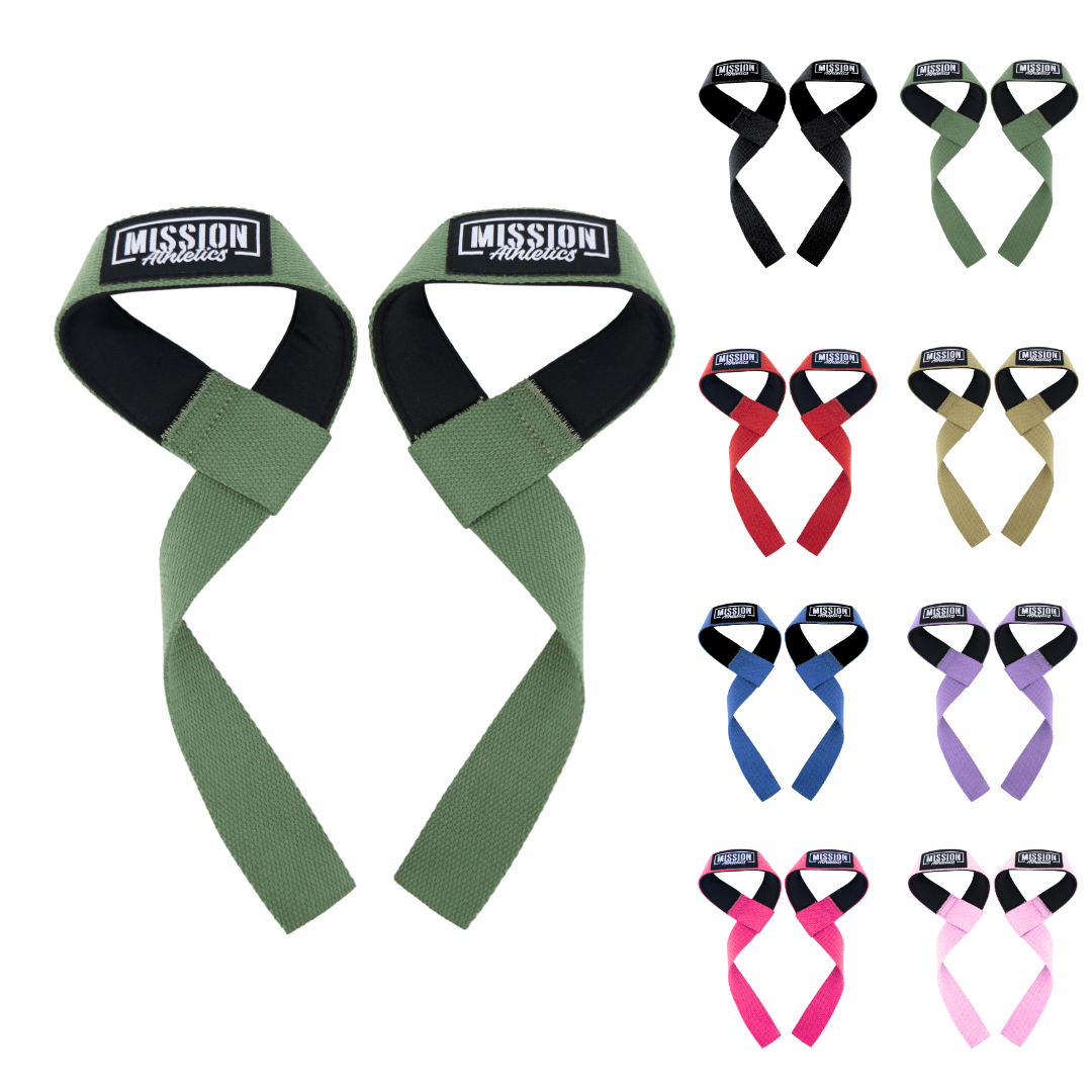 Mission Athletics Lifting Straps (1 Pair)