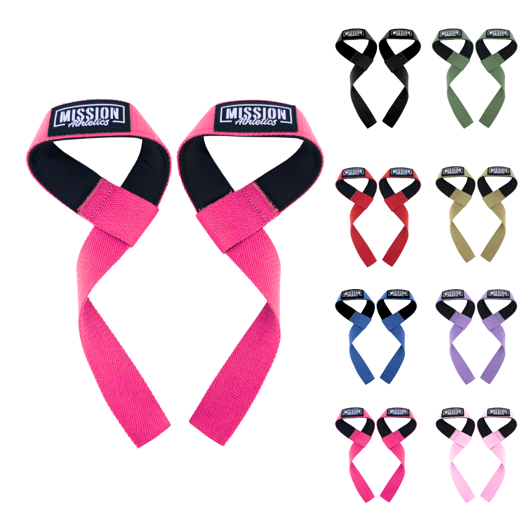 Mission Athletics Lifting Straps (1 Pair)