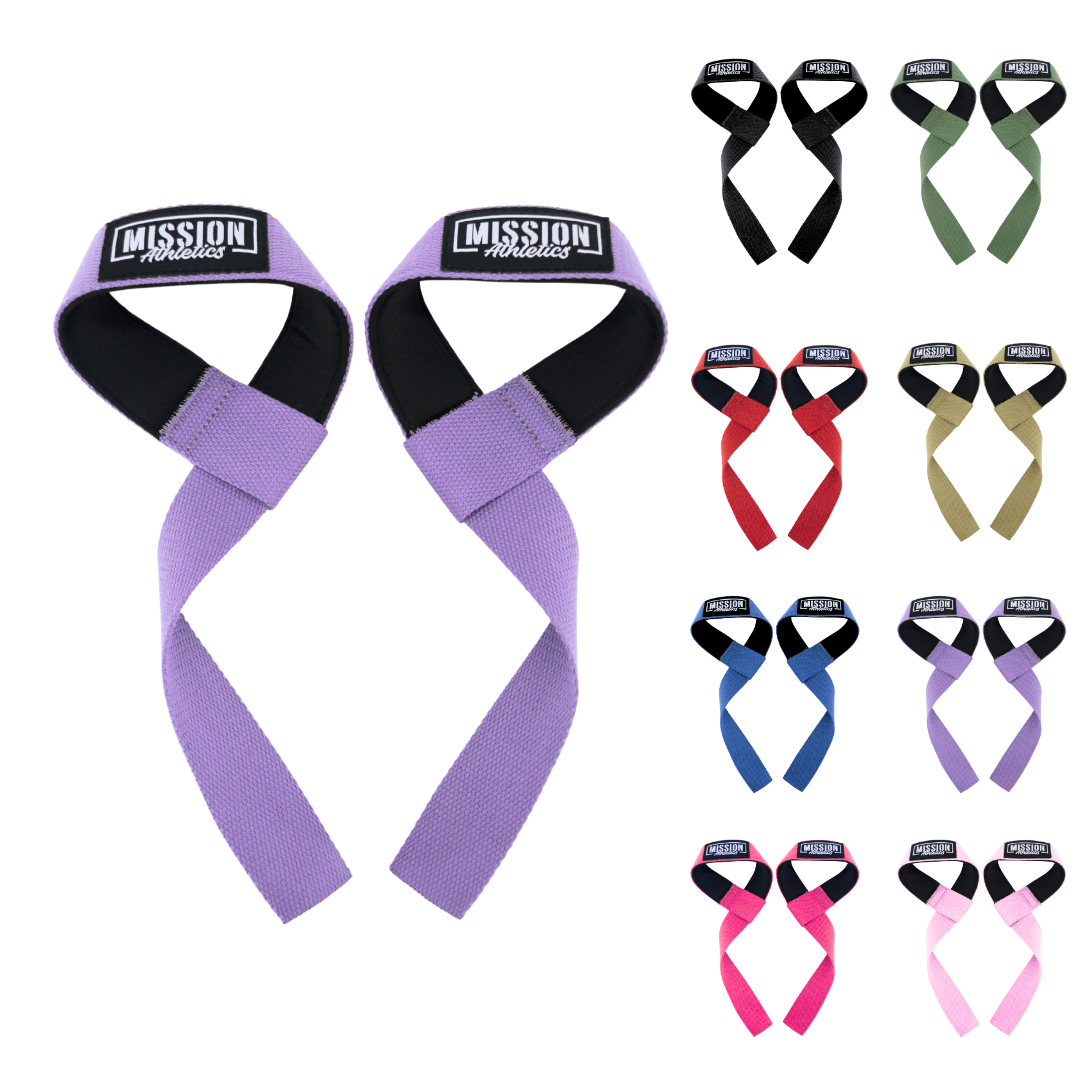 Mission Athletics Lifting Straps (1 Pair)