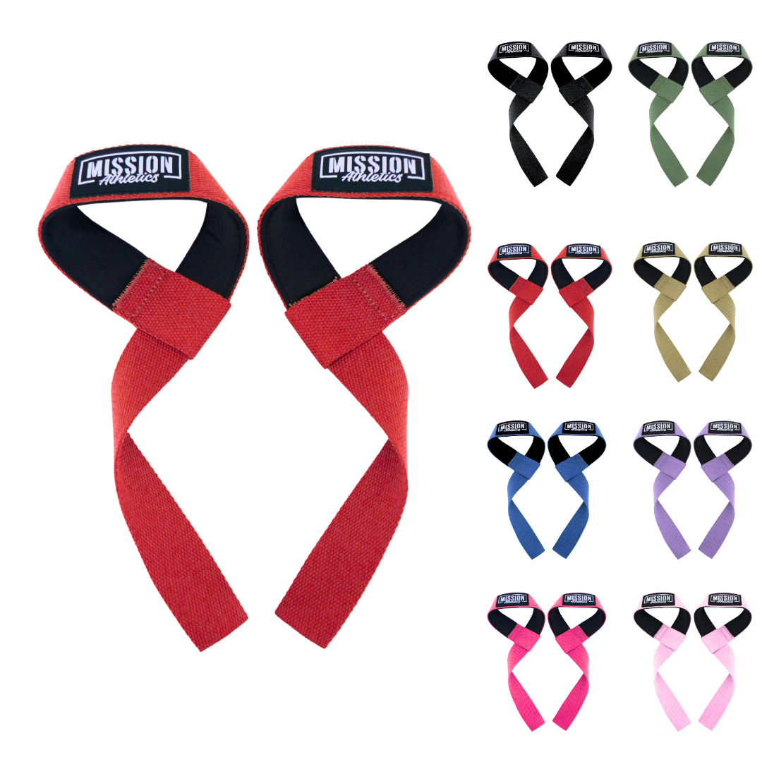 Mission Athletics Lifting Straps (1 Pair)