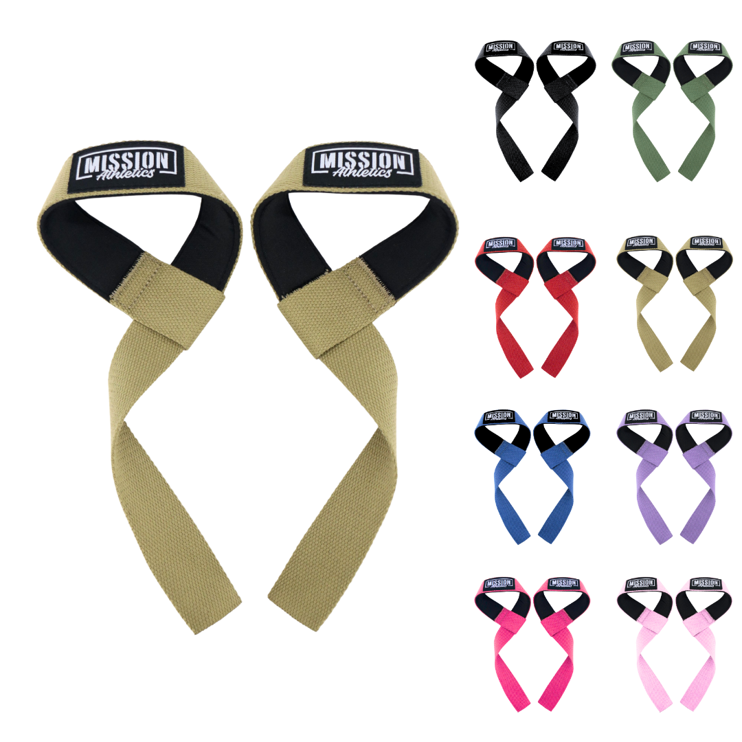 Mission Athletics Lifting Straps (1 Pair)