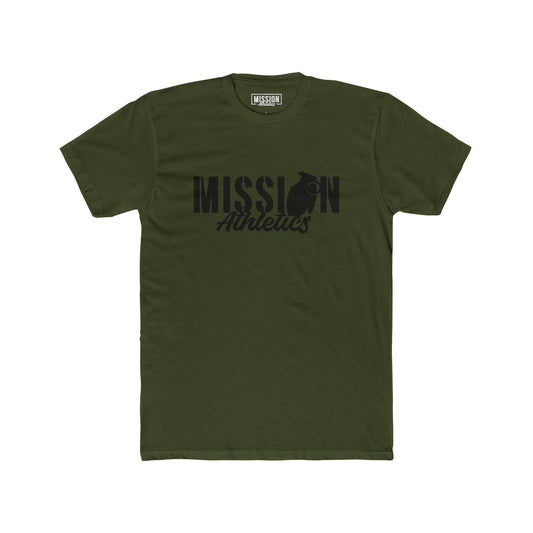 Large Grenade Logo Tee - Military Green